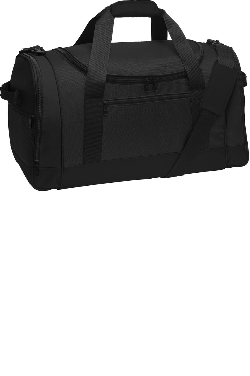 Port Authority® Voyager Sports Duffel. BG800 Black