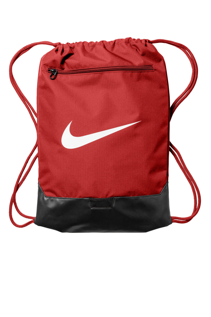 Nike Brasilia Drawstring Pack NKDM3978 University Red