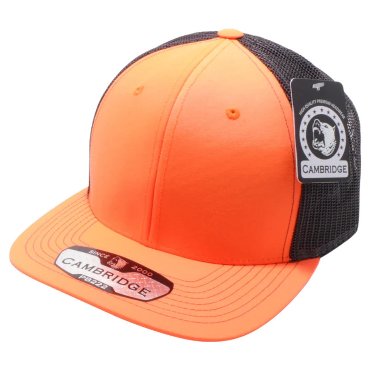 PB222 Pit Bull Cambridge Trucker Orange/Black