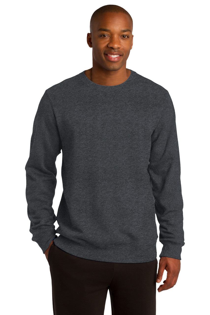 Sport-Tek® Crewneck Sweatshirt. ST266 Graphite Heather