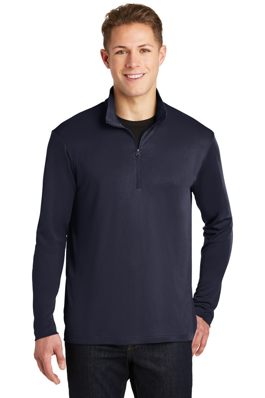 Sport-Tek® PosiCharge® Competitor™ 1/4-Zip Pullover. ST357 True Navy