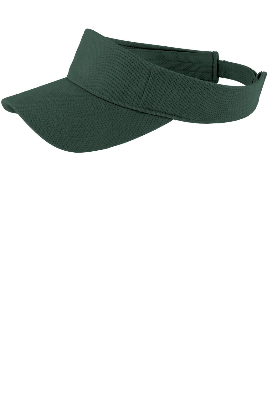 Sport-Tek® PosiCharge® RacerMesh® Visor.  STC27 Dark Forest Green