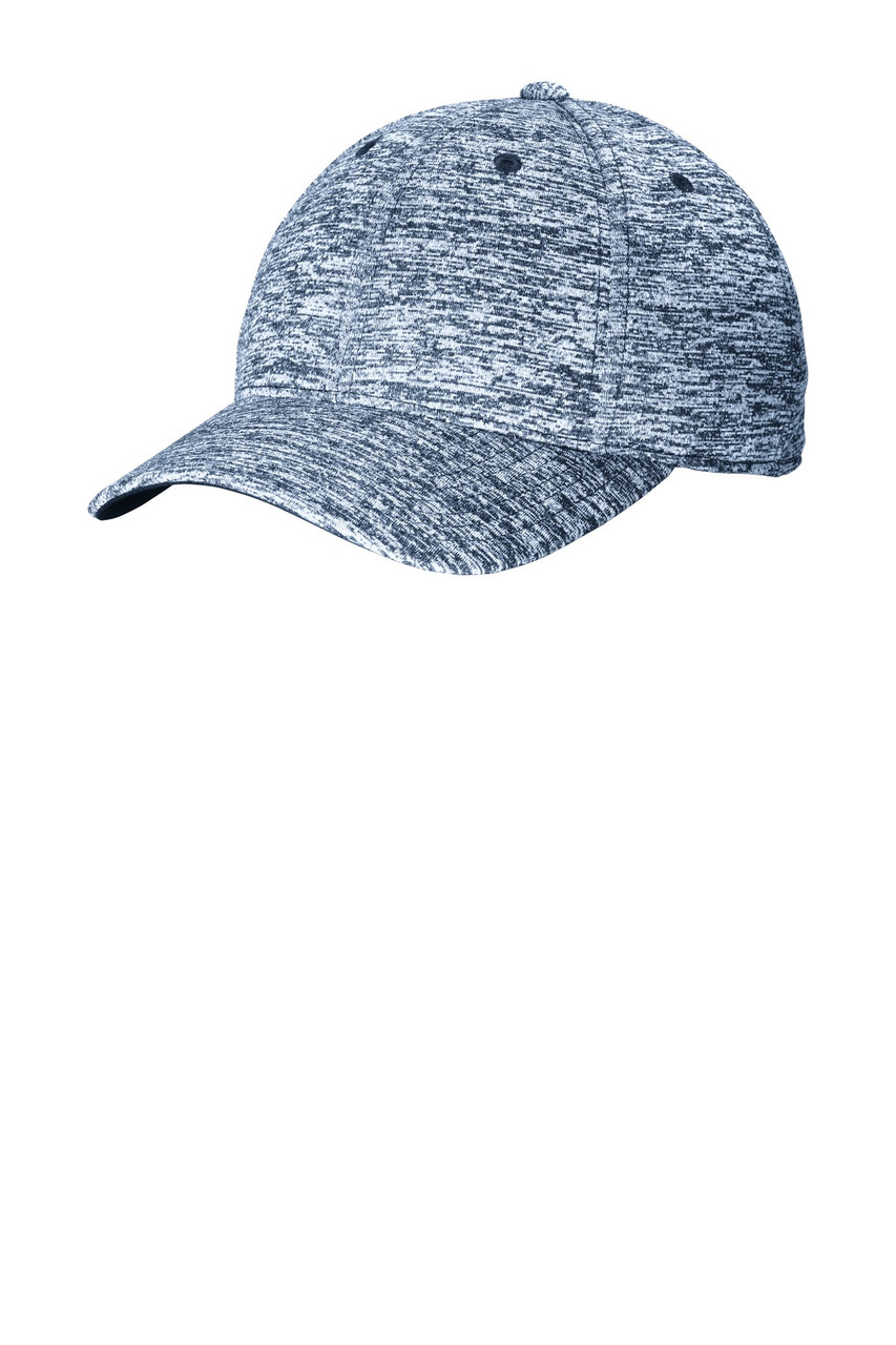 Sport-Tek® PosiCharge® Electric Heather Cap. STC34 True Navy Electric