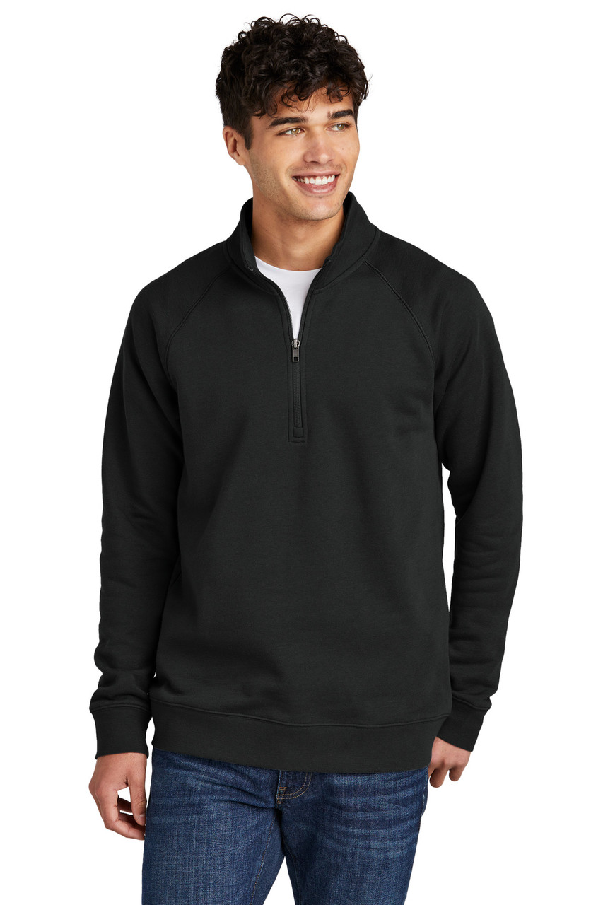 Sport-Tek® Drive Fleece 1/4-Zip Pullover STF202 Black