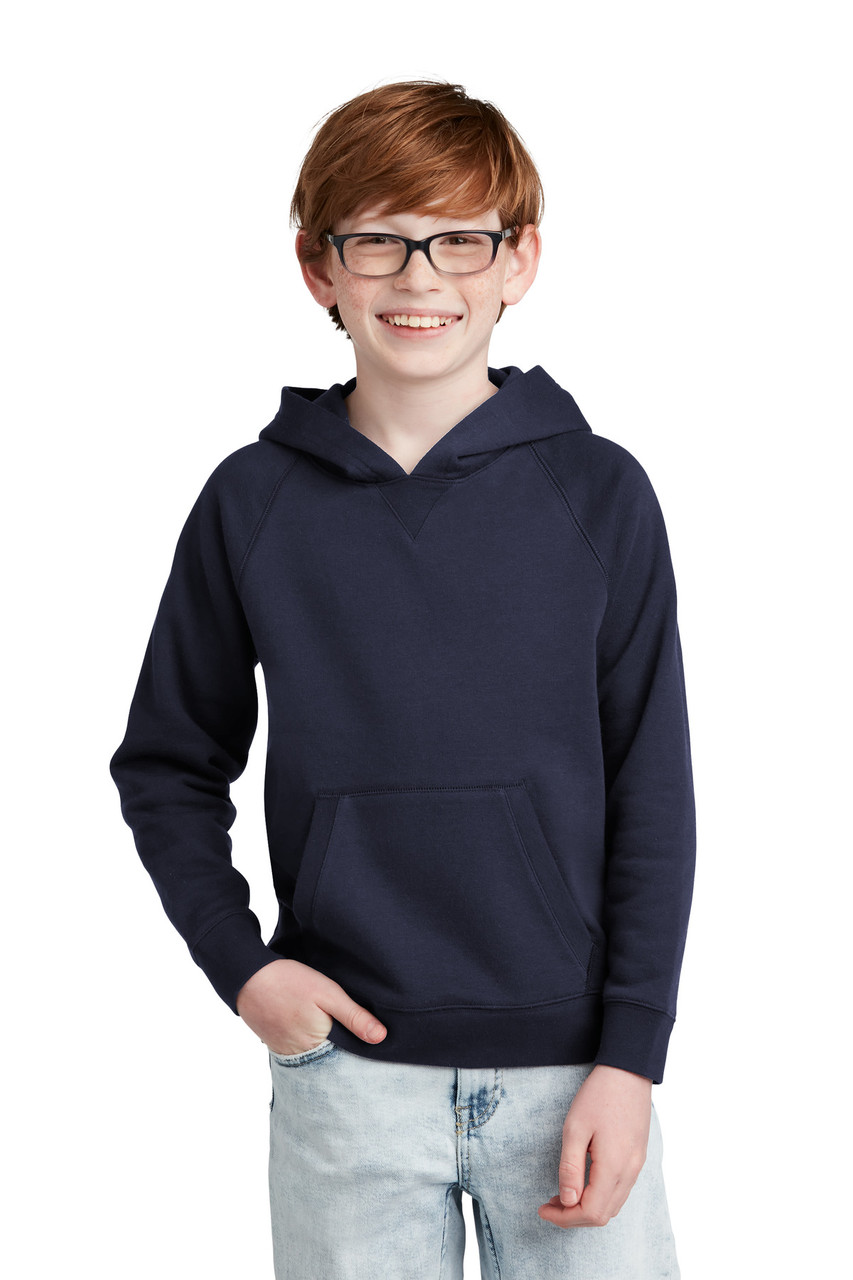 Sport-Tek® Youth Drive Fleece Pullover Hoodie YSTF200 True Navy