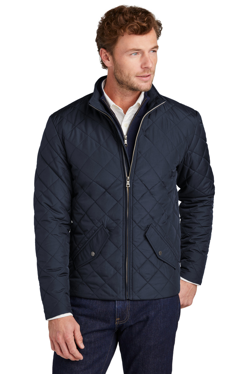 Brooks Brothers® Quilted Jacket BB18600 Night Navy