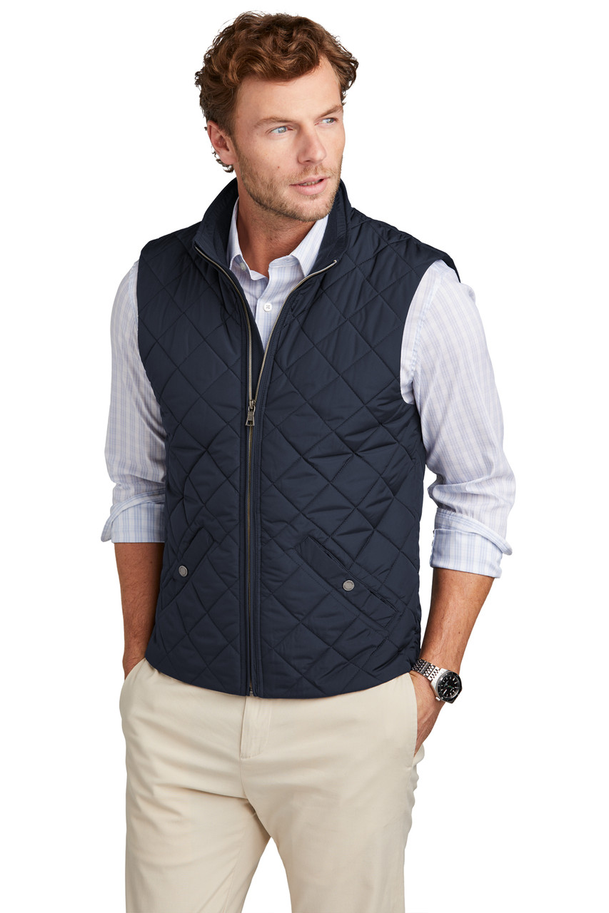 Brooks Brothers® Quilted Vest BB18602 Night Navy