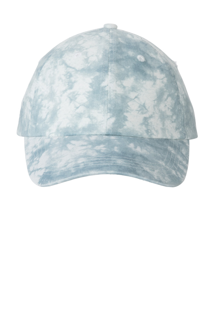 Port Authority® Tie-Dye Cap C961 Light Blue