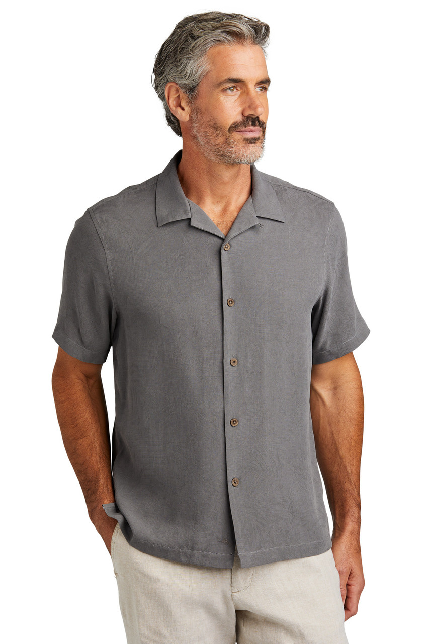 LIMITED EDITION Tommy Bahama® Tropic Isles Short Sleeve Shirt ST325384TB Shadow S
