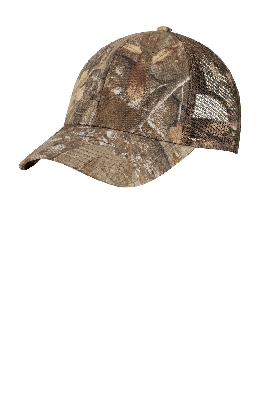 Port Authority® Pro Camouflage Series Cap with Mesh Back.  C869 Realtree Edge