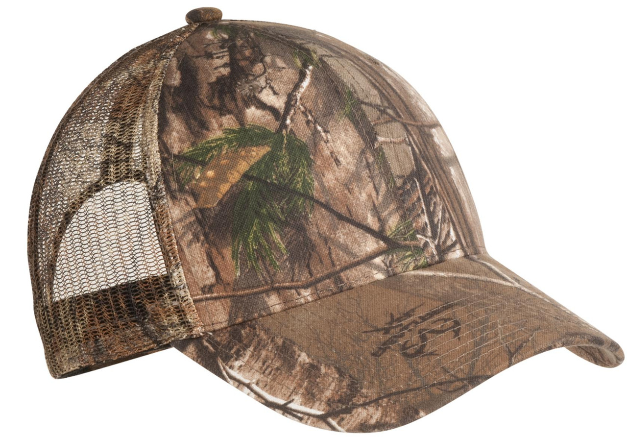 Port Authority® Pro Camouflage Series Cap with Mesh Back.  C869 Realtree Xtra