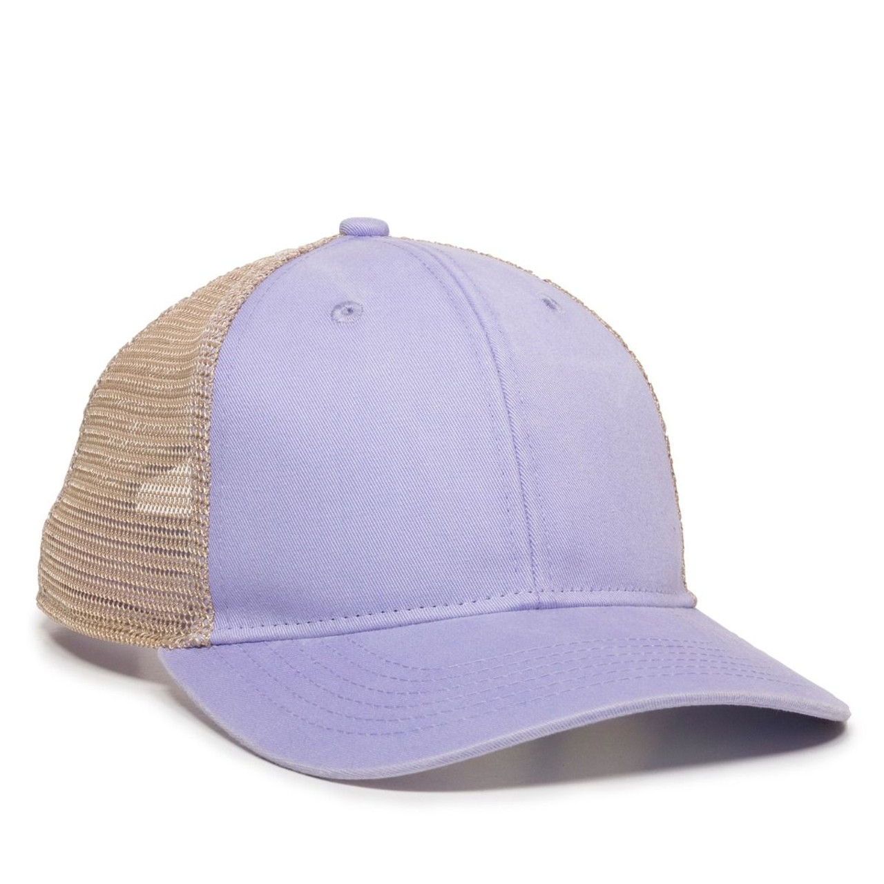 Ponytail Mesh-Back Cap - PNY100M Lavender/ Tea stain