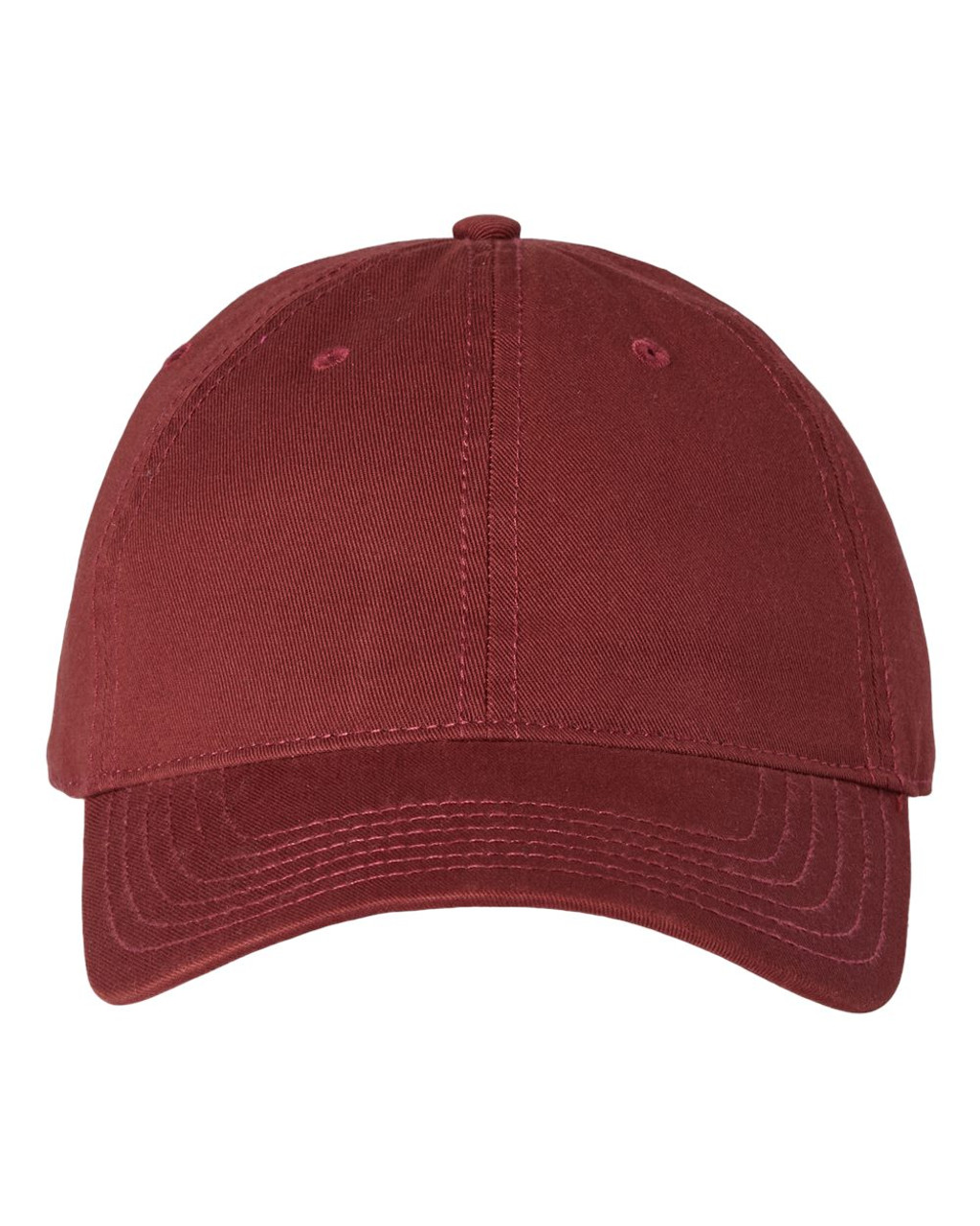 Cotton Twill Dad Hat - U074UHDXX Burgundy