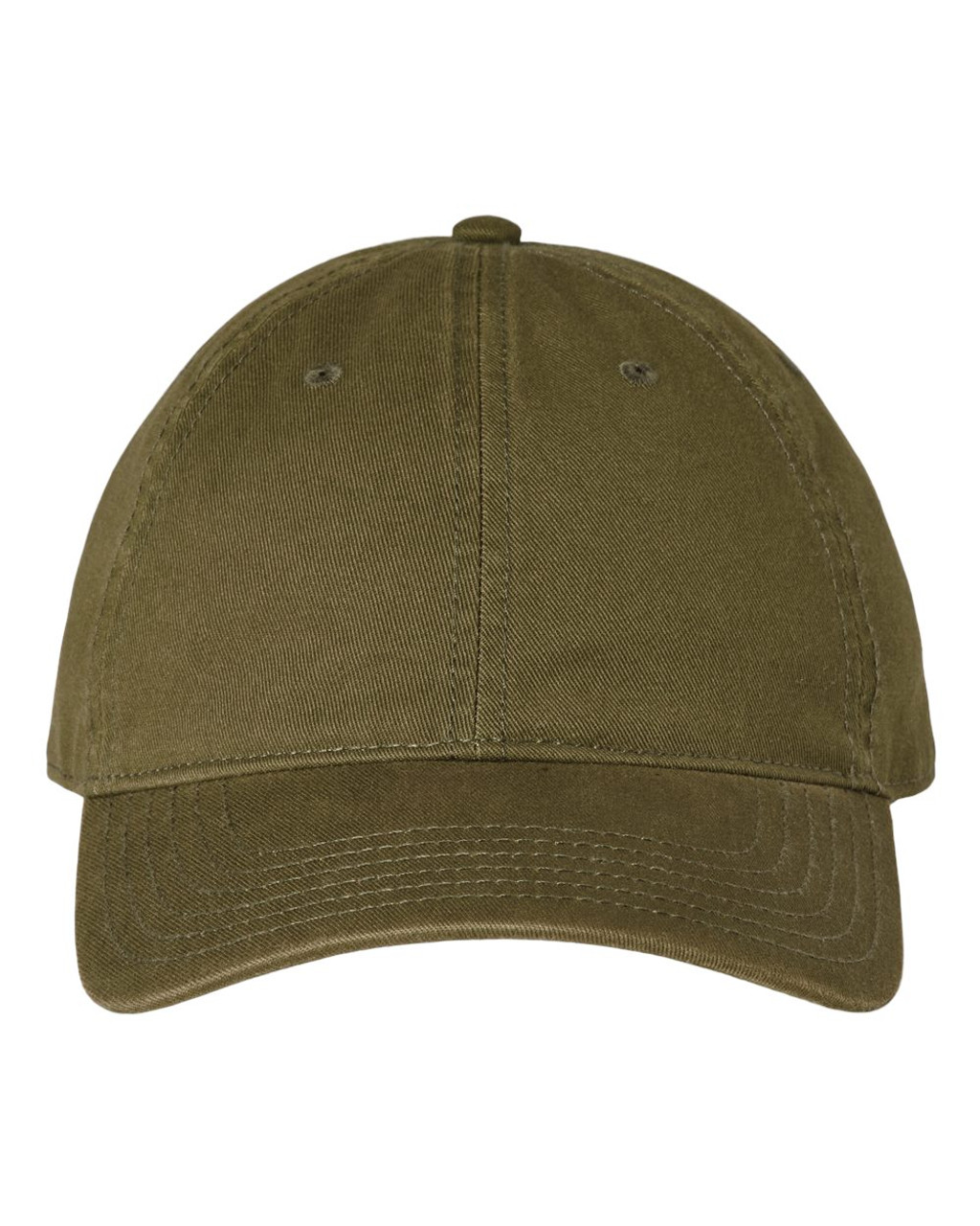 Cotton Twill Dad Hat - U074UHDXX Olive