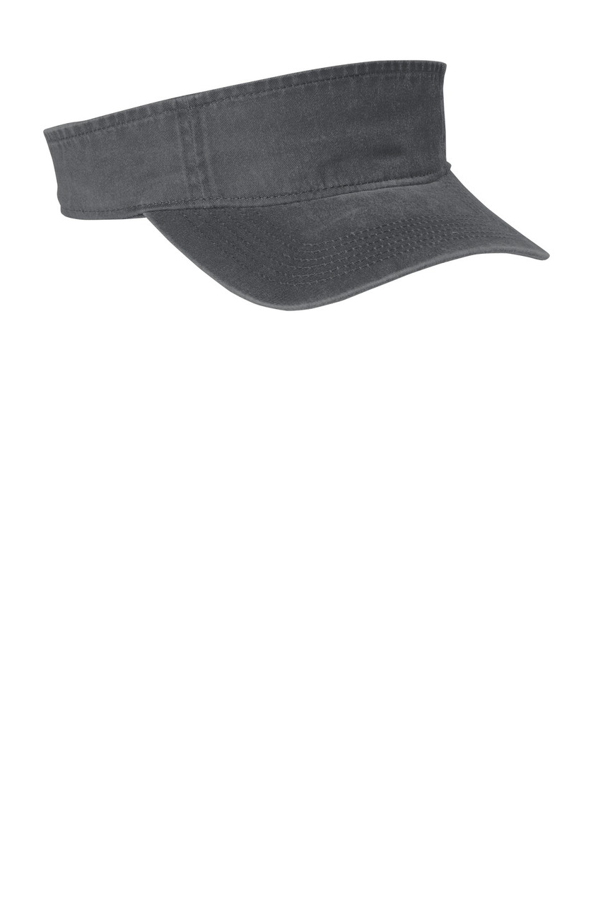 Port Authority ® Beach Wash ® Visor. C944 Coal