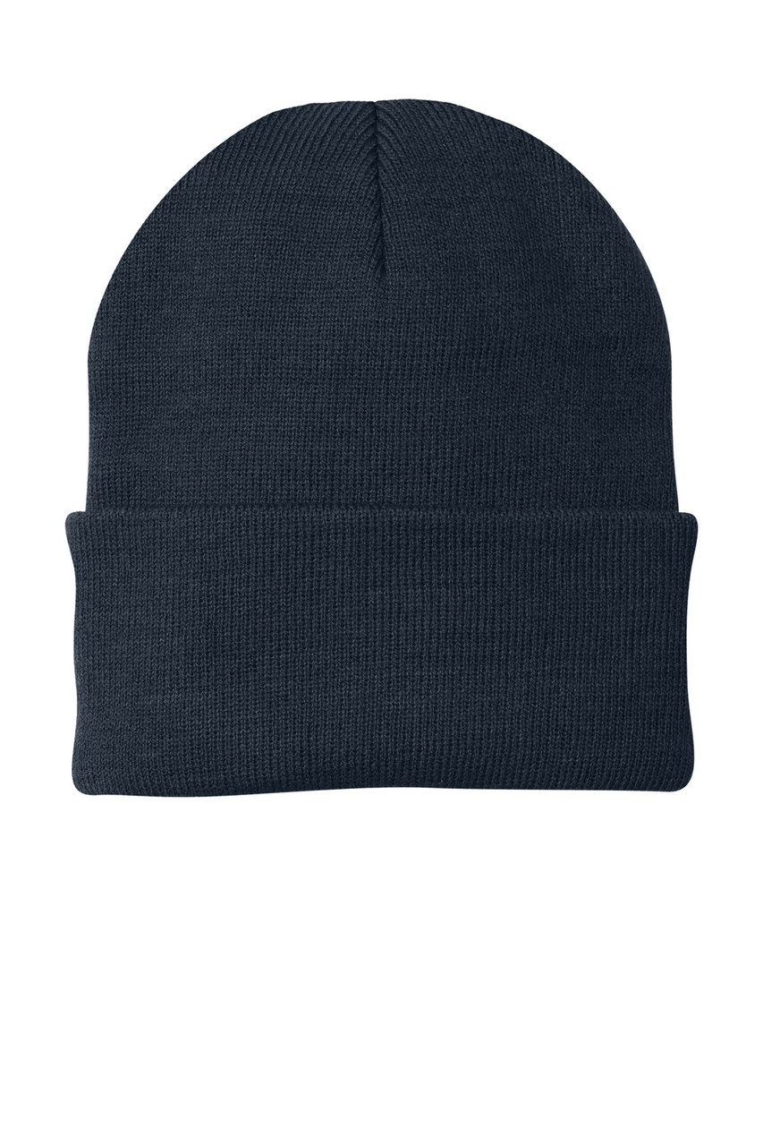 Port & Co™ Knit Cap.  CP90 Navy Port & Co™ Knit Cap.  CP90 Navy