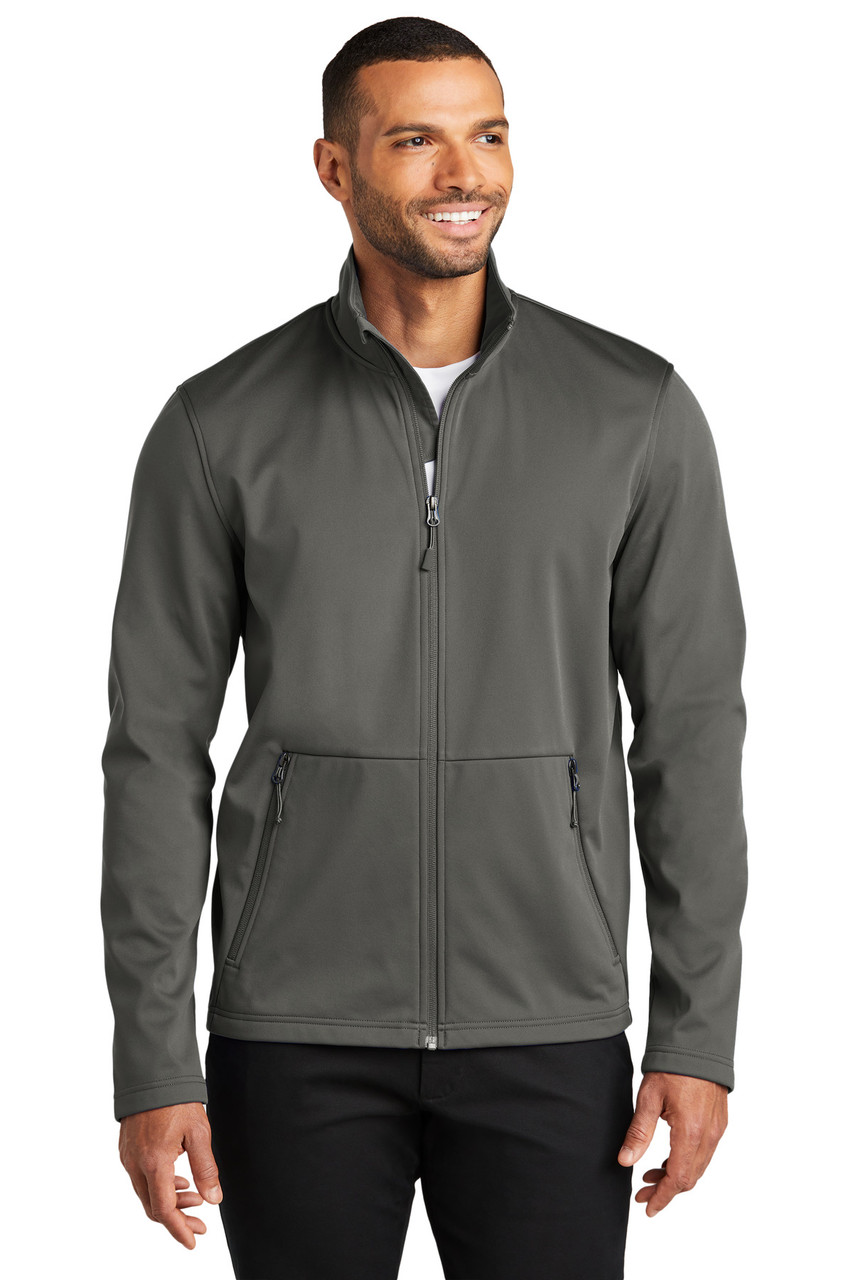 Port Authority® Flexshell Jacket J617 Grey Steel