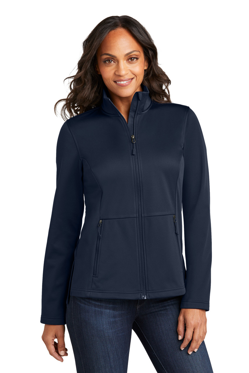 Port Authority® Ladies Flexshell Jacket L617 True Navy