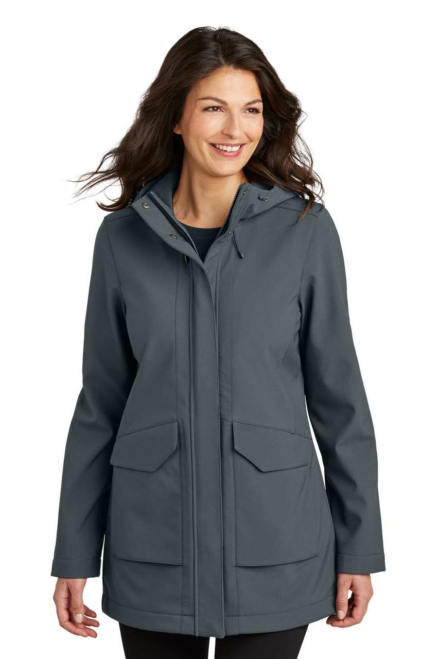 Port Authority® Ladies Collective Outer Soft Shell Parka L919 Graphite