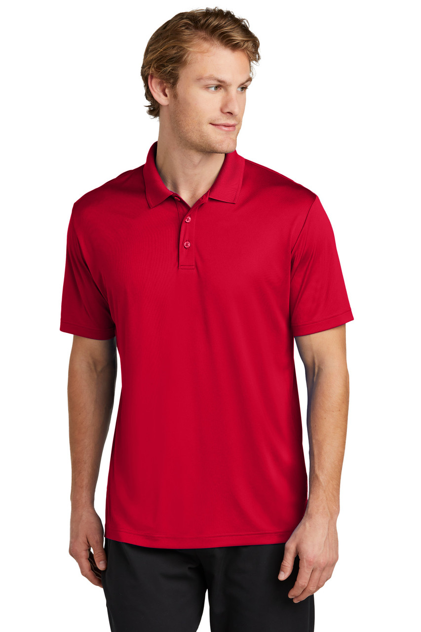 Sport-Tek® PosiCharge® Re-Compete Polo ST725 Deep Red