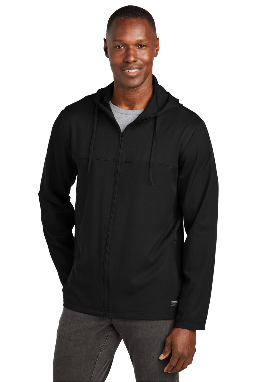 TravisMathew Balboa Hooded Full-Zip Jacket TM1MZ338 Black