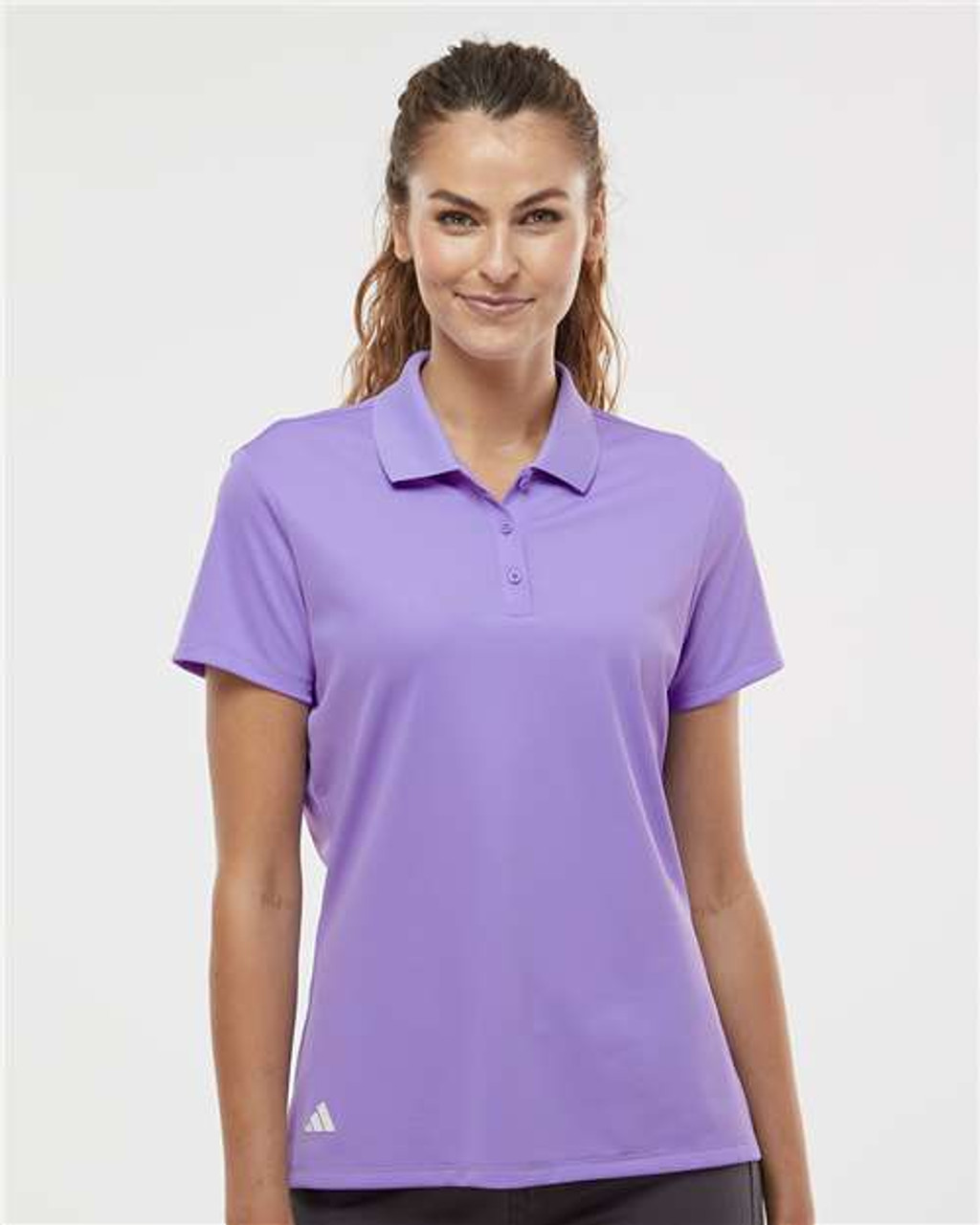 A431 Women's Basic Sport Polo Light Flash Purple