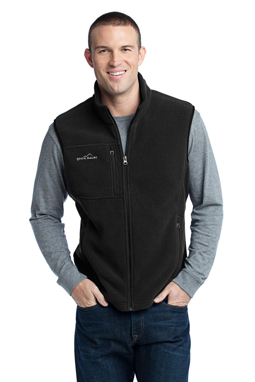 Eddie Bauer® - Fleece Vest. EB204 Black