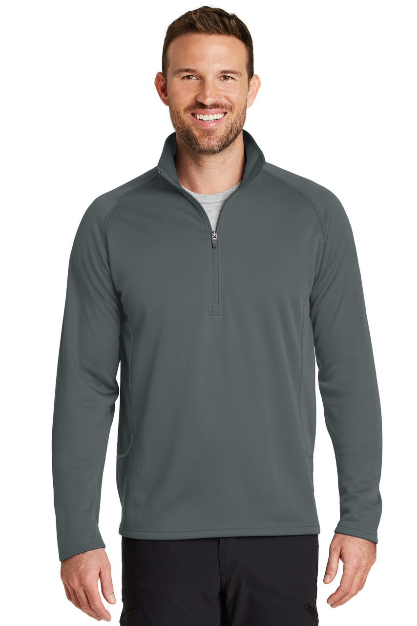 Eddie Bauer® Smooth Fleece 1/2-Zip. EB236 Iron Gate