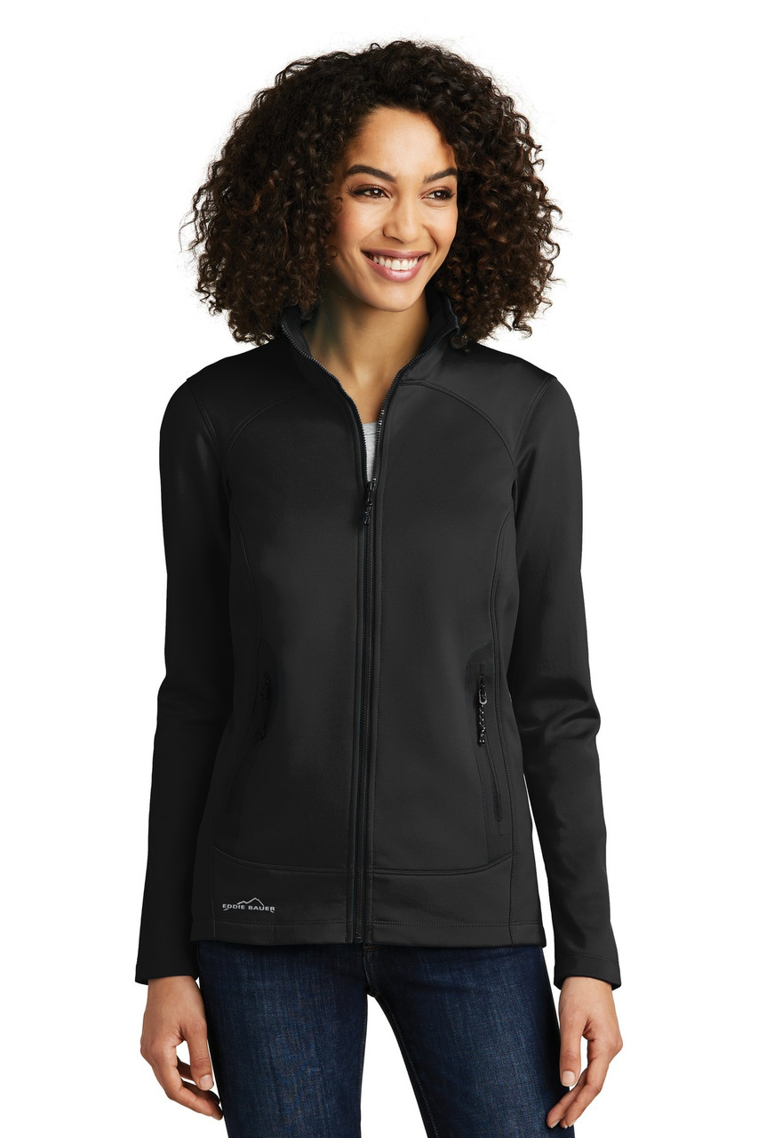 Eddie Bauer® Ladies Highpoint Fleece Jacket. EB241 Black XS