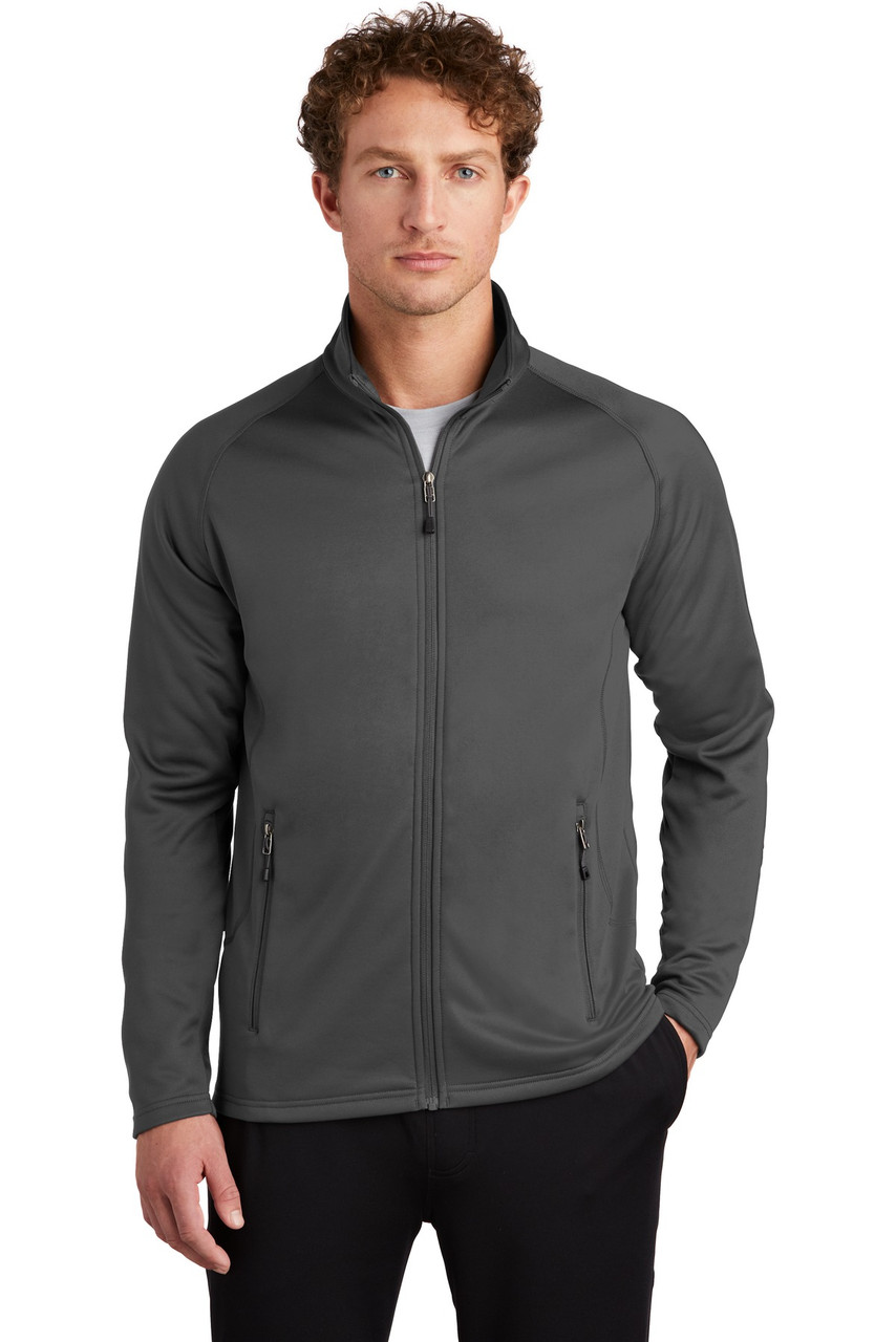 Eddie Bauer ® Smooth Fleece Base Layer Full-Zip. EB246 Iron Gate