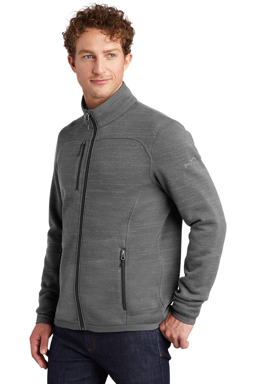 Eddie Bauer ® Sweater Fleece Full-Zip. EB250 Dark Grey Heather Alt