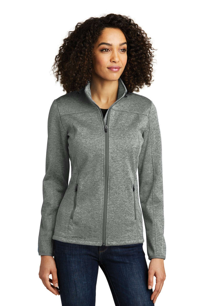 Eddie Bauer® Ladies StormRepel® Soft Shell Jacket. EB541 Grey Heather/ Grey