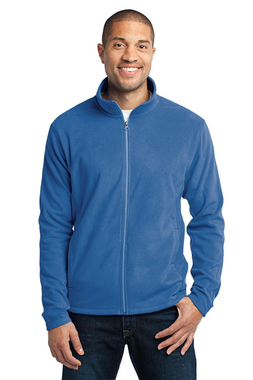 Port Authority® Microfleece Jacket. F223 Light Royal