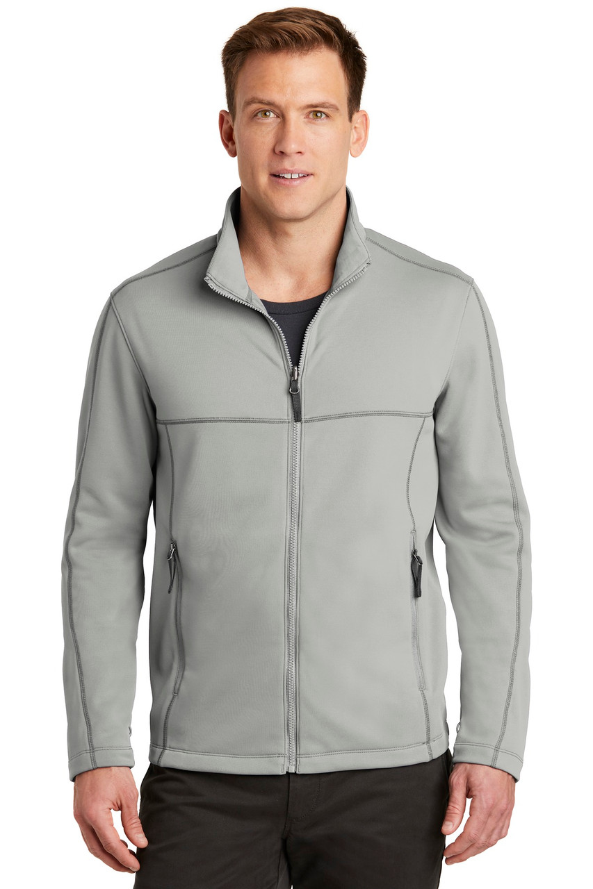 Port Authority ® Collective Smooth Fleece Jacket. F904 Gusty Grey