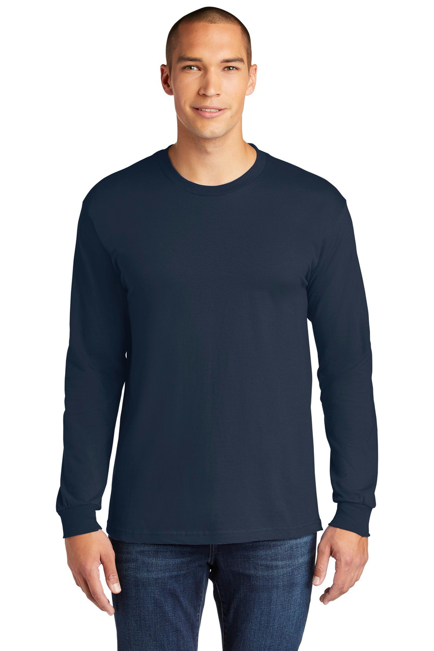 Gildan Hammer ™ Long Sleeve T-Shirt. H400 Sport Dark Navy