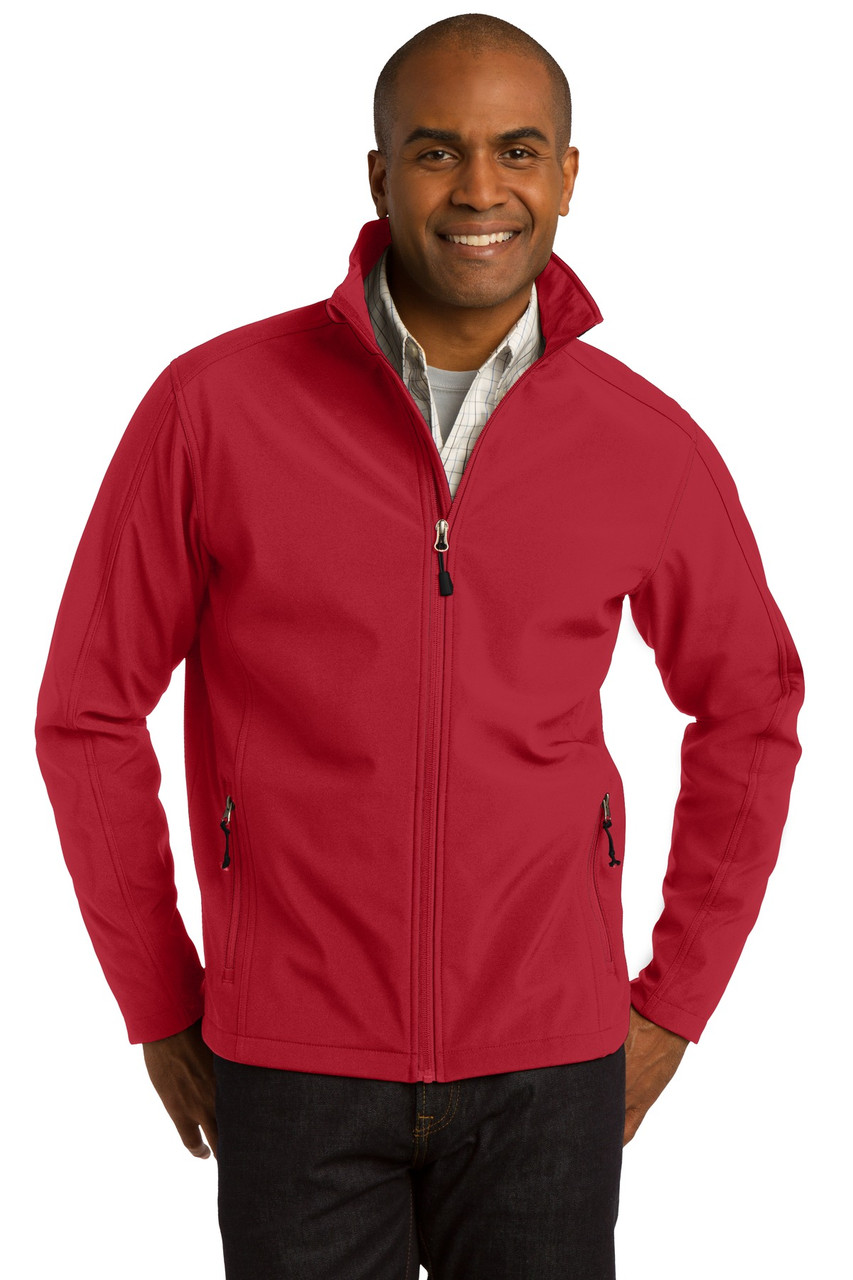 Port Authority® Core Soft Shell Jacket. J317 Rich Red XS