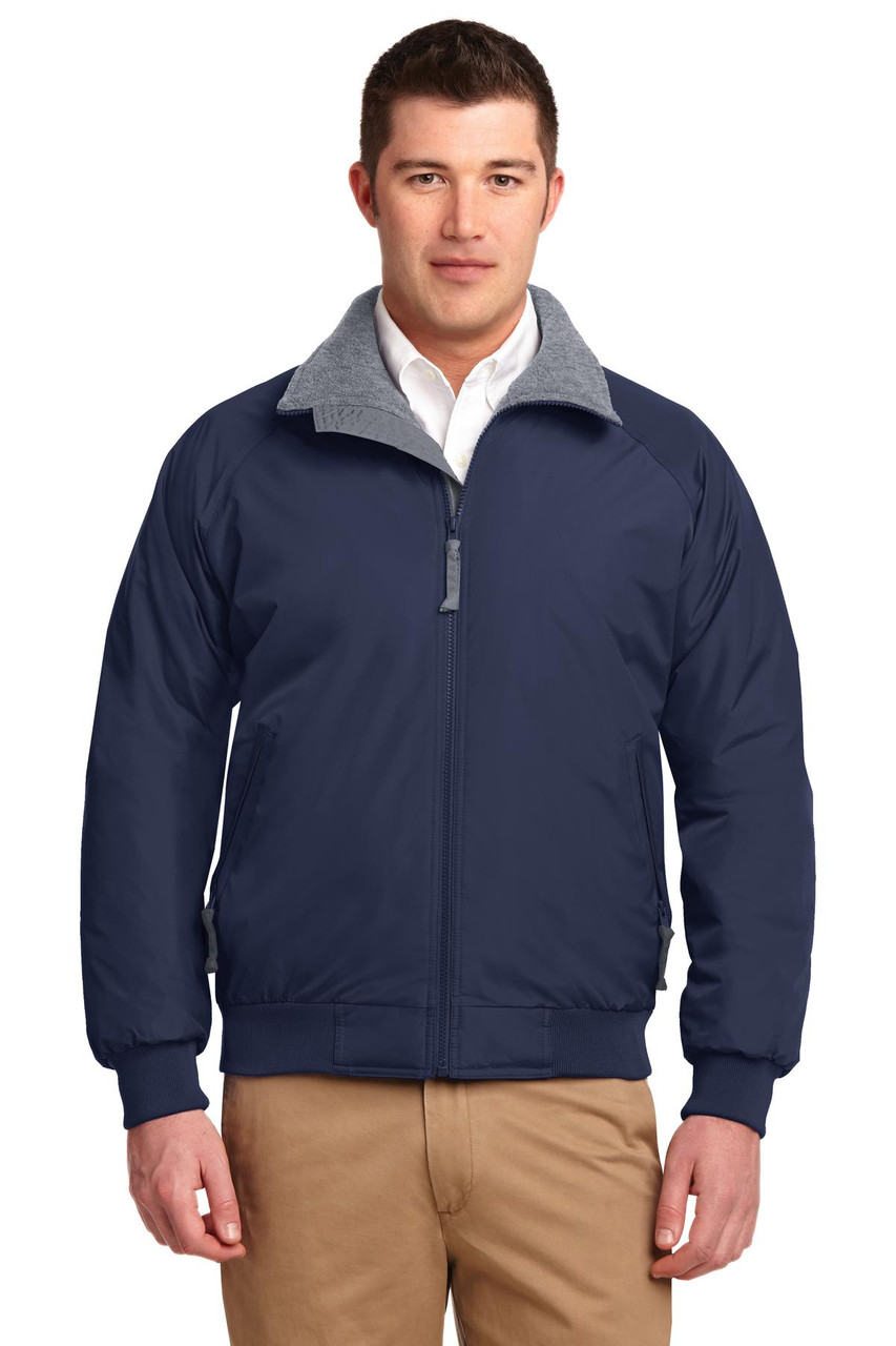 Port Authority® Challenger™ Jacket. J754 True Navy/ Grey Heather