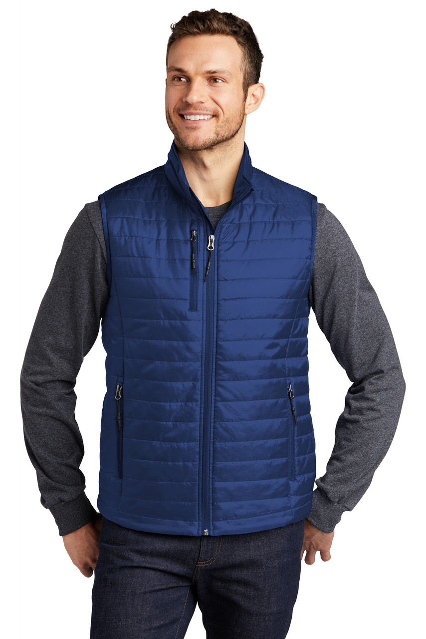 Port Authority ® Packable Puffy Vest J851 Cobalt Blue