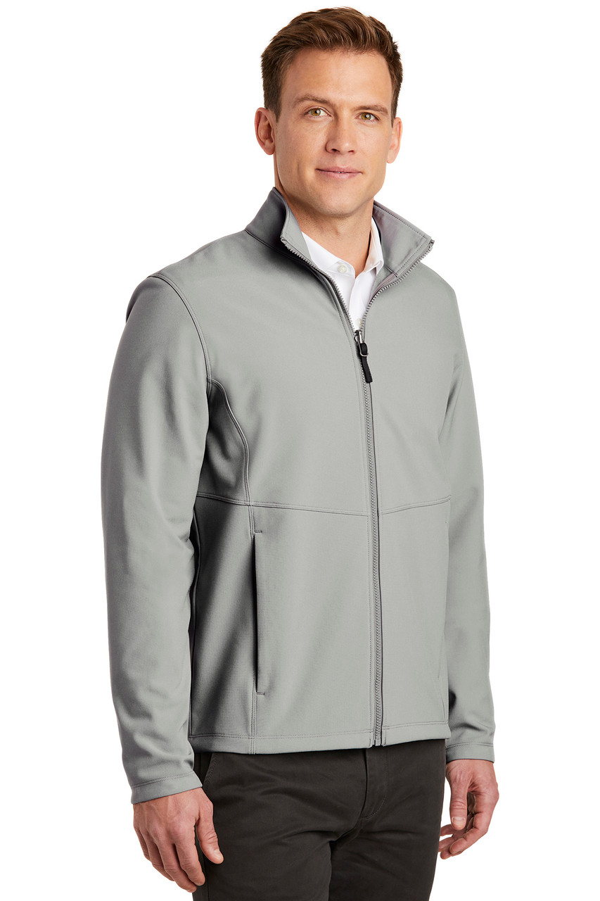 Port Authority ® Collective Soft Shell Jacket. J901 Gusty Grey Alt