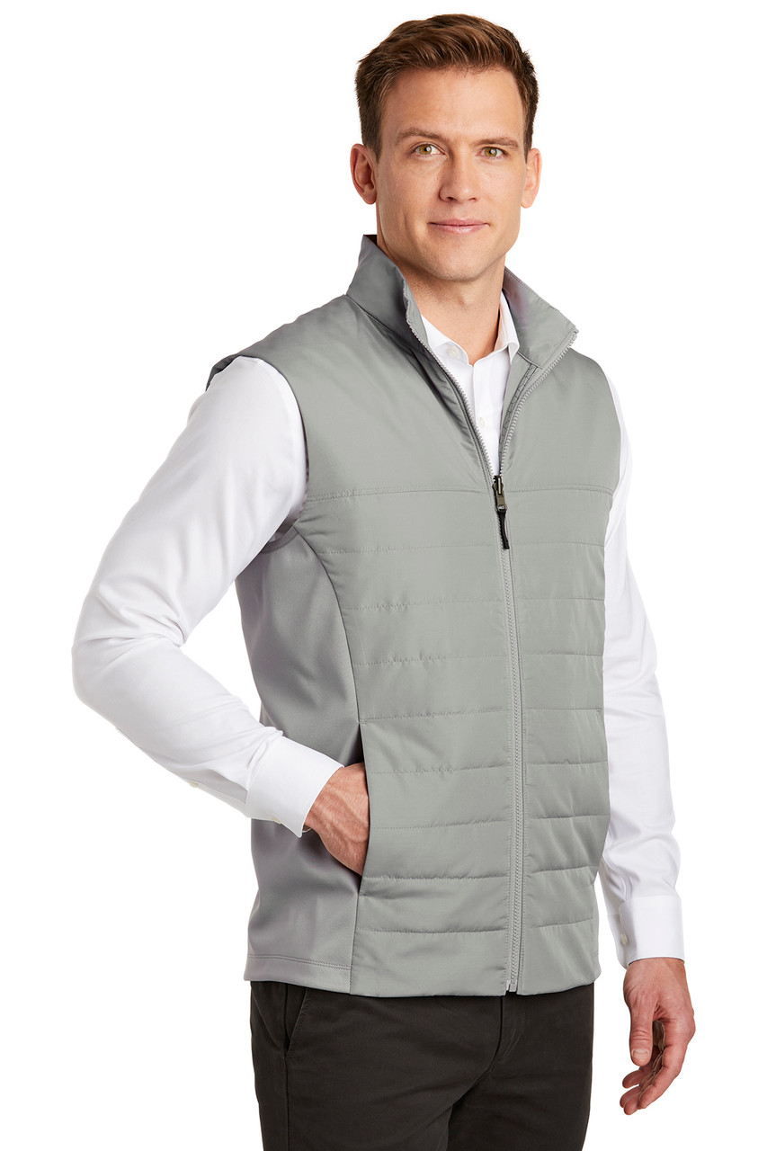 Port Authority ® Collective Insulated Vest. J903 Gusty Grey Alt