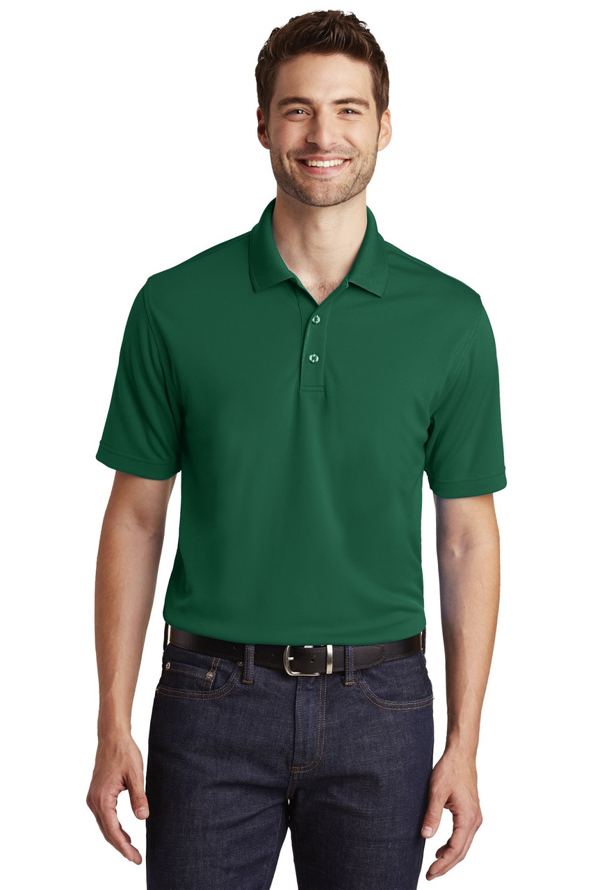 Port Authority® Dry Zone® UV Micro-Mesh Polo. K110 Deep Forest Green