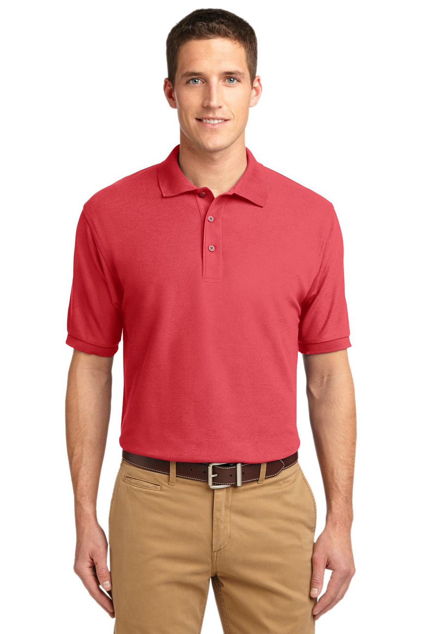 Port Authority® Silk Touch™ Polo.  K500 Hibiscus