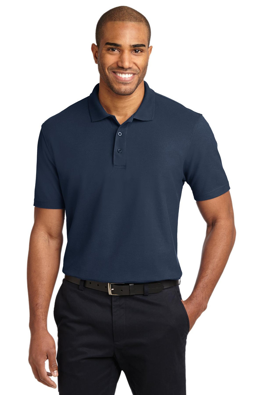 Port Authority® Stain-Release Polo. K510 Navy