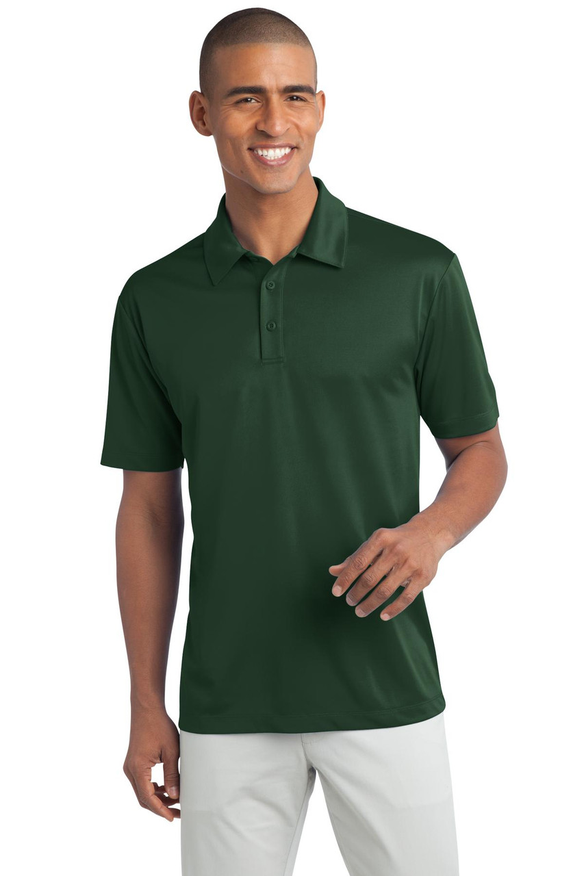 Port Authority® Silk Touch™ Performance Polo. K540 Dark Green