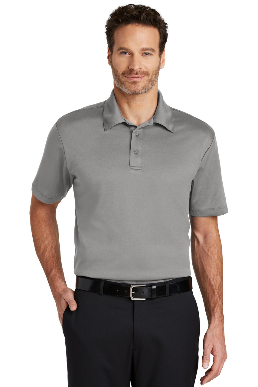 Port Authority® Silk Touch™ Performance Polo. K540 Gusty Grey