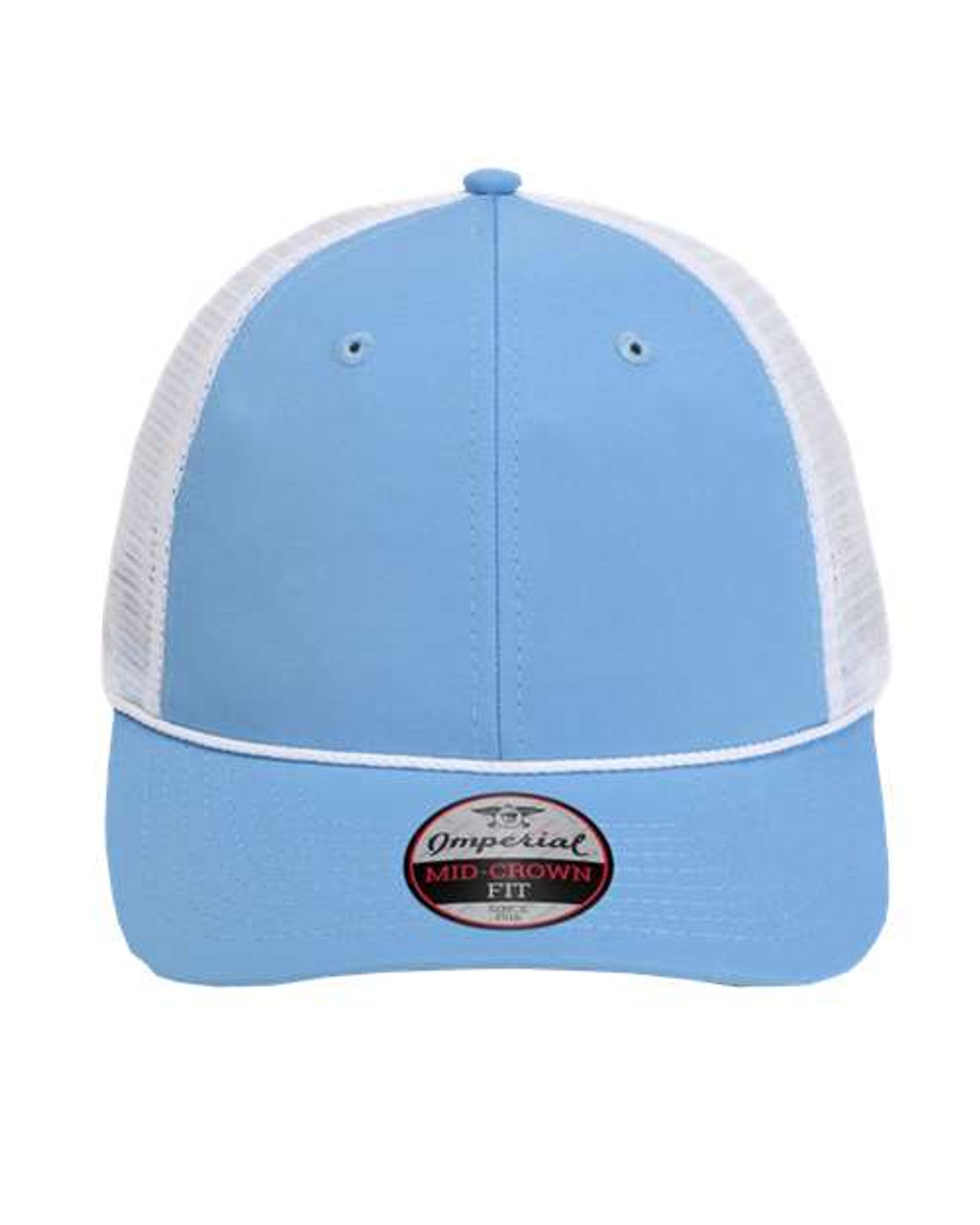 The Night Owl Performance Rope Cap Powder Blue/ White