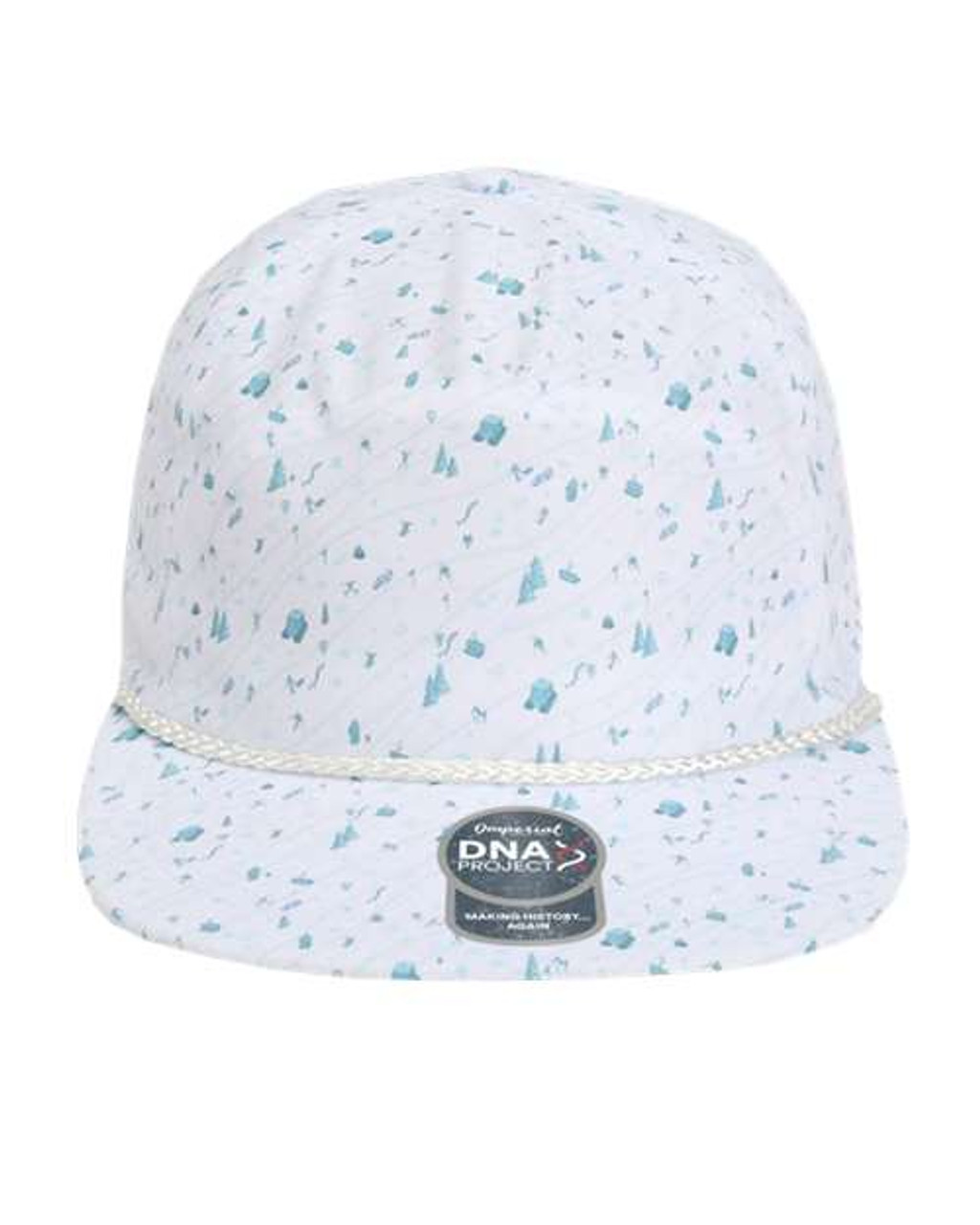 The Aloha Rope Cap Winter Blue