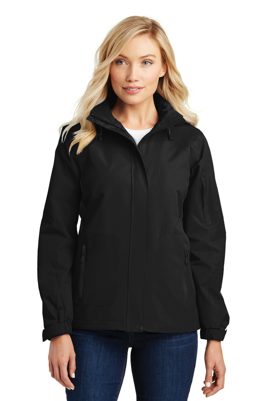 Port Authority® Ladies All-Season II Jacket. L304 Black/ Black XS