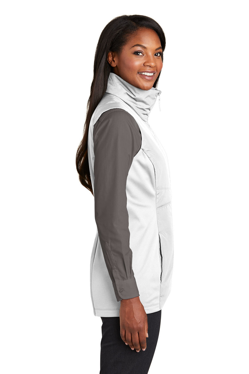 Port Authority ® Ladies Collective Insulated Vest. L903 White Side