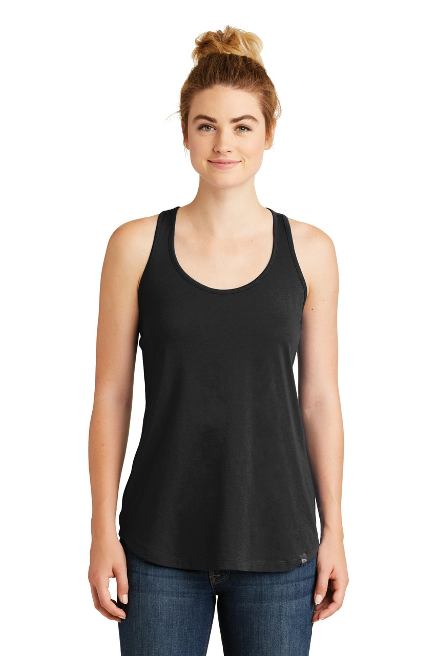 New Era ® Ladies Heritage Blend Racerback Tank. LNEA105 Black X